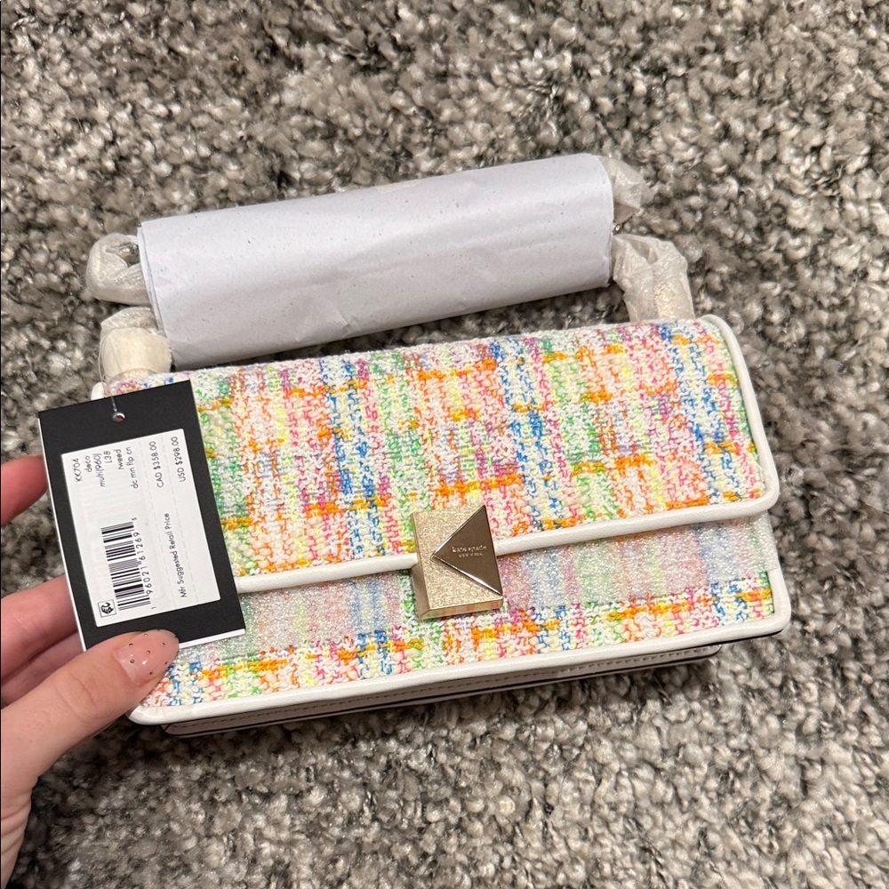 Kate Spade Rainbow Speckled Clutch Wallet